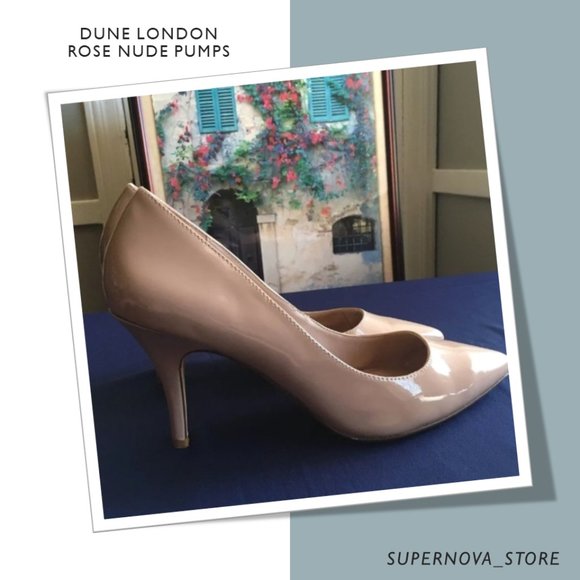Dune London Shoes - Dune London Rose Nude Beige Heel Pumps Stilettos